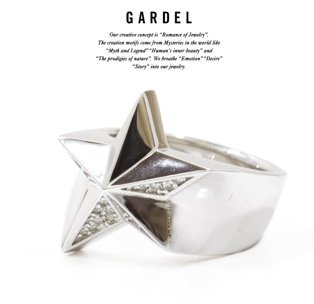 GARDEL gdr066 SPARKLING STAR RING