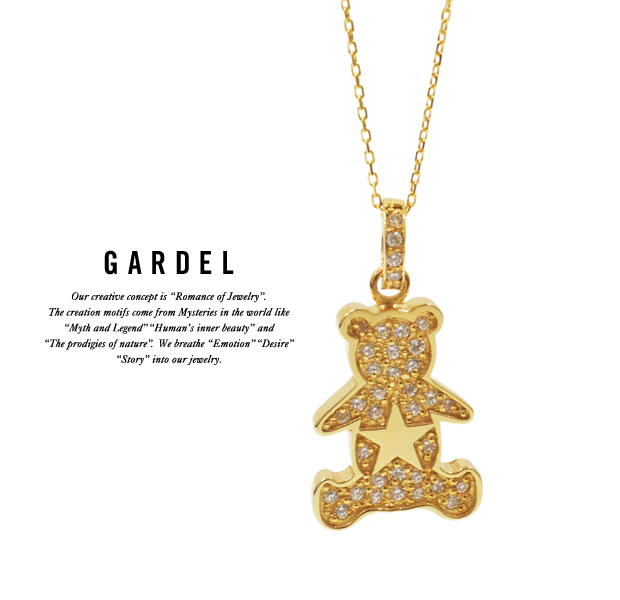 GARDEL gdp096 MILY BEAR NECKLACE