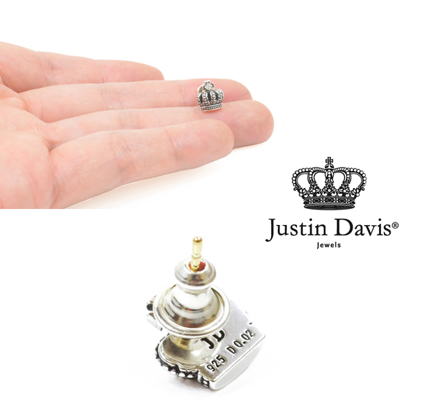 Justin Davis ジャスティンデイビス その他アクセサリー SEJ663 BETH ピアス ※キャッチ無し シルバー系