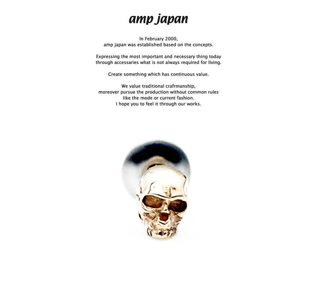 amp japan  11ah-819 skull pierce