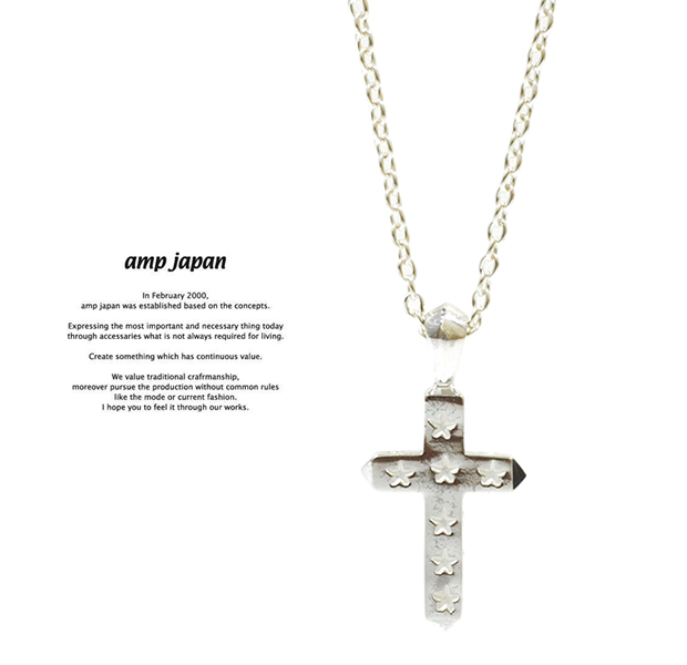 amp japan 14ao-136 star cross necklace-small-