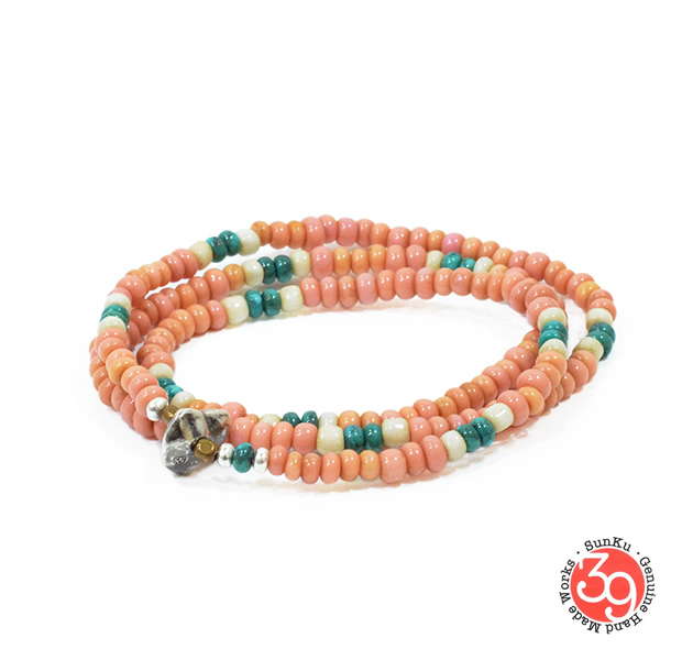 Sunku SK-090 Antique Beads Mix Necklace & Bracelet