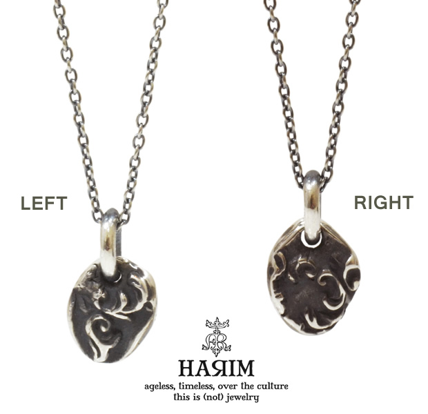 HARIM HRPM006,007 fragments of acanthus pendant set SV