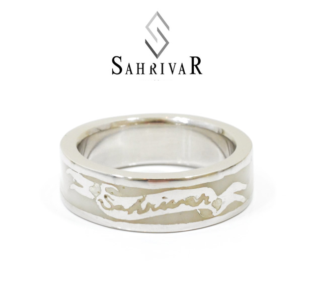 SAHRIVARsr51s14a Enameled Ring