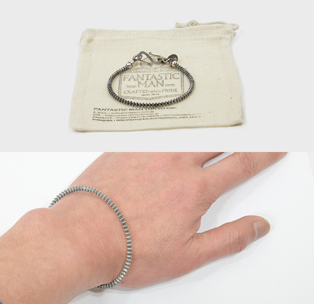 稀少 FANTASTIC MAN BEADS BRACELET シルバー 稀少 FANTASTIC MAN BEADS BRACELET シルバー