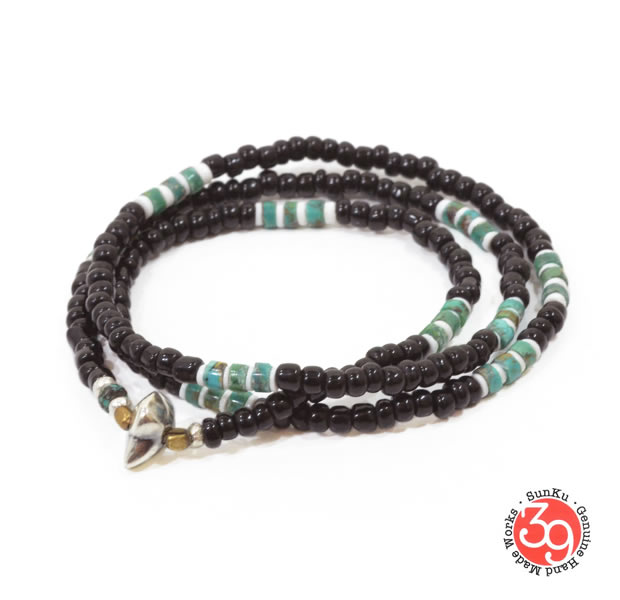 Sunku LTD-028 ANTIQUE BEADS NECKLACE & BRACELET