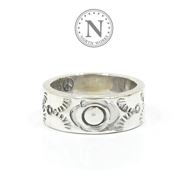 NORTH WORKS W-022 900Silver Stamp Ring