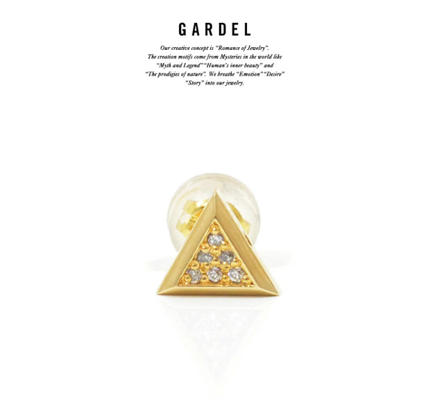 GARDEL GDE-051/K18YG BABY T PIERCE