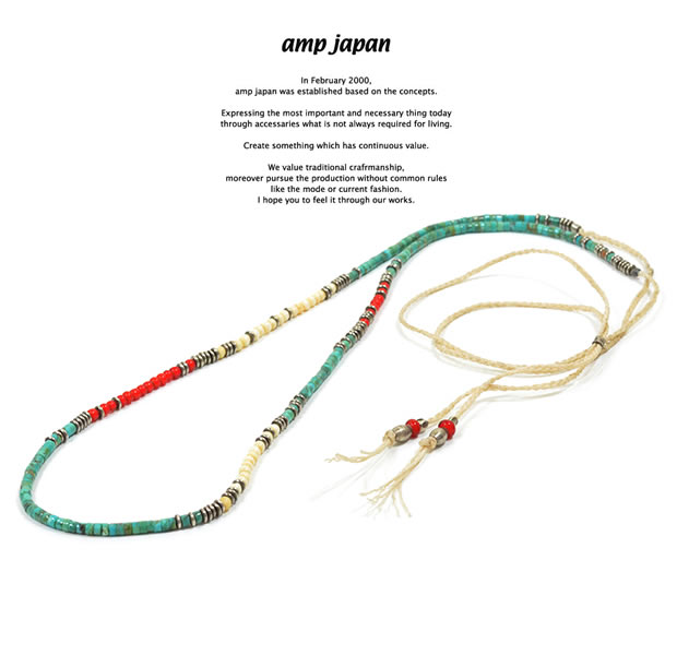amp japan 15AHK-130 Native Pattern Necklace -Naboho-