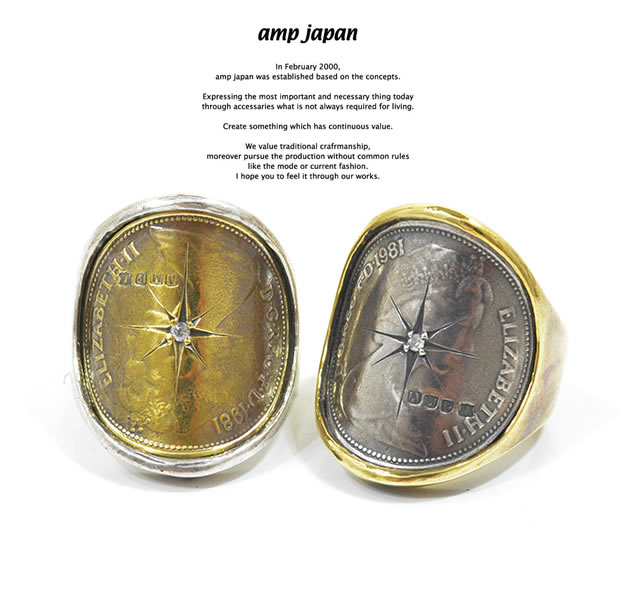 amp japan 15AO-250 Elizabeth Coin With Diamond Ring