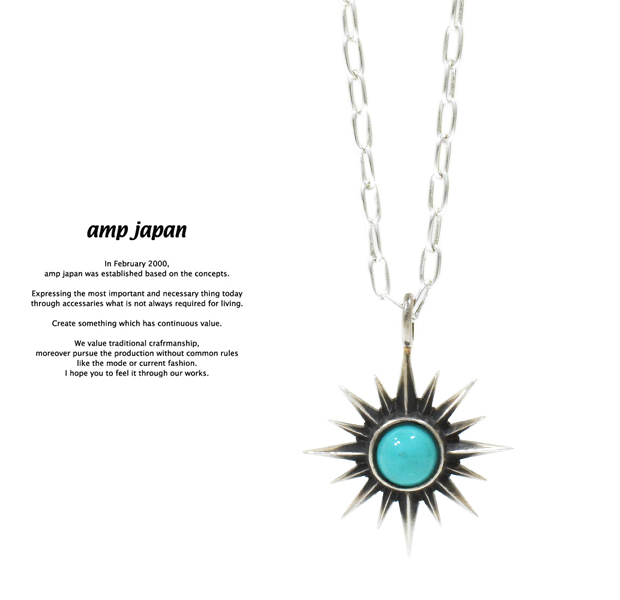amp japan 16AC-120 SunnyTurquoise Necklace