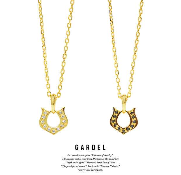 GARDEL GDP-124 K18YG Classic Horseshoe Necklace