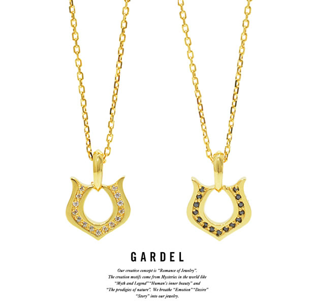 GARDEL GDP-125 K18YG Classic Horseshoe Necklace (M)