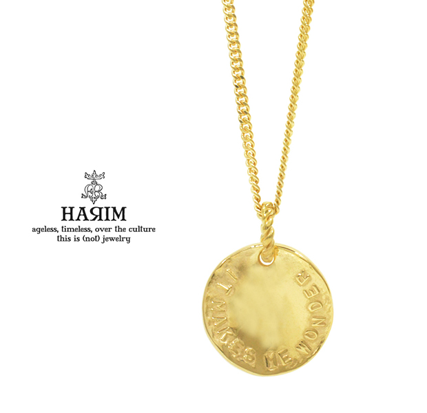 HARIM HRP114GP Stairway to Heaven Coin Pendant