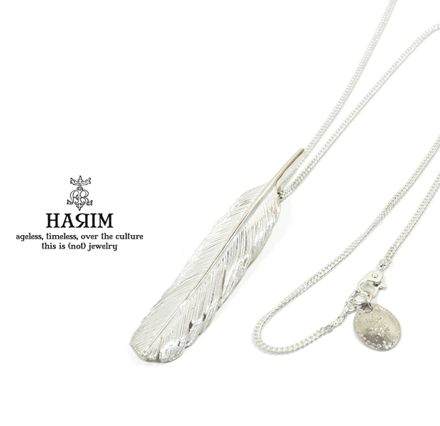 HARIM HRT004WH Feather Necklace /M CENTER