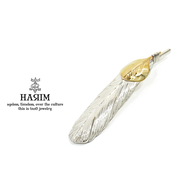 HARIM HRT005 Feather Pendant /M LEFT K10YG Custom