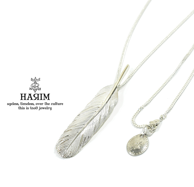 HARIM HRT006WH Feather Necklace /M RIGHT
