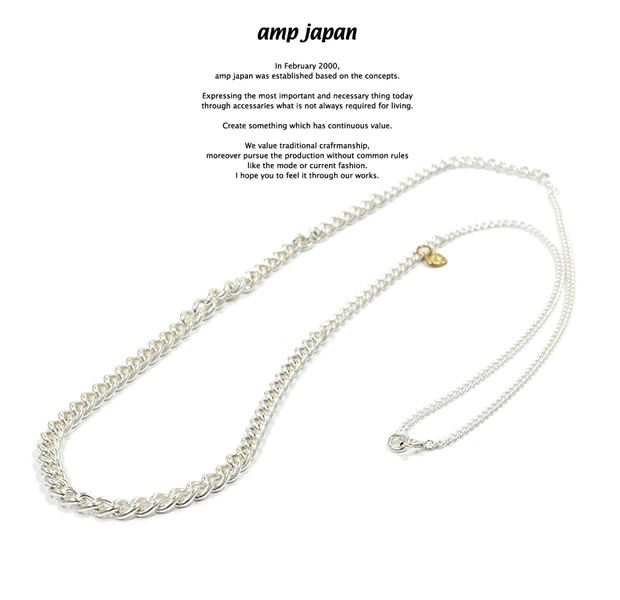 amp japan 16AJK-155 Gradation Chain Necklace