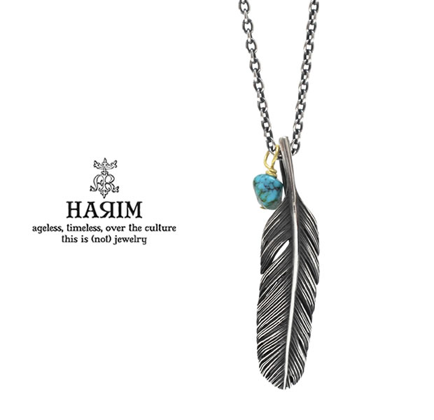 HARIM HRP123 OX Feather Necklace /S RIGHT