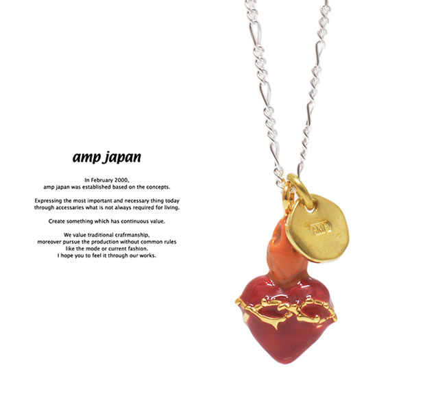 amp japan 17AKHK-111 Sacred Heart Necklace