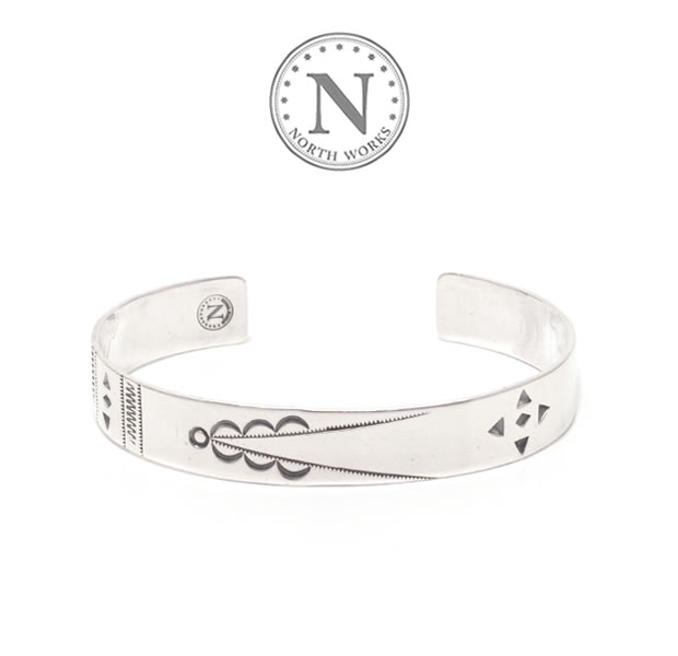 NORTH WORKS W-314 Stamped Bangle