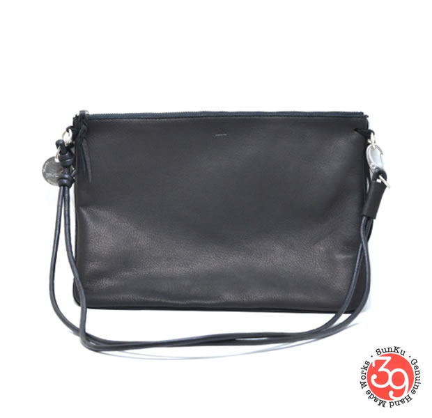 Sunku SK-209-BLK DEER LEATHER BAG