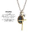 amp japan 13ad-286 maria cross Necklace