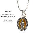 amp japan 14ah-102 mary necklace -tiger eye-