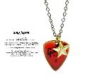 amp japan  11ad-826 color pick necklace/Red