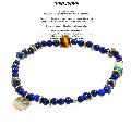 amp japan 13ahk-155 round lapis bracelet