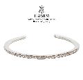 HARIM HLA006/SV arabesque bangle very narrow