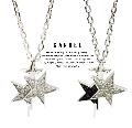 GARDEL gdp098 LAYERED STAR NECKLACE