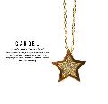 GARDEL gdp072 TINY DIAMOND NECKLACE STAR