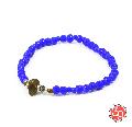 Sunku LTD-011 Antique Beads Bracelet Navy