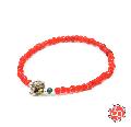 Sunku SK-066 White Heart Beads Bracelet