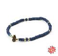 Sunku SK-081 Indigo Dye Beads Anklet