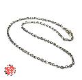 Sunku SK-092 Oval Silver Chain(M)