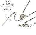 amp japan 14ah-141 rosary necklace-silver-