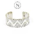 NORTH WORKS W-034 900silver stamp cuff LL