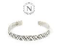 NORTH WORKS W-036 900Silver Stamp Cuff