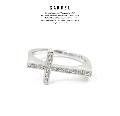 GARDEL GDR-080 MINUIT CROSS RING