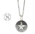 NORTH WORKS N-511 25 cent One Star Necklace