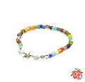 Sunku SK-144 MIX Star Beads Anklet