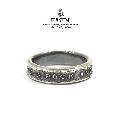 HARIM HRR038SV Stairway to Heaven Narrow Ring