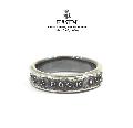 HARIM HRR038SV Stairway to Heaven Narrow Ring