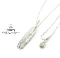 HARIM HRT006WH Feather Necklace /M RIGHT