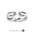 on the sunny side of the street 610-267 Silver Twist RingNEW ITEM
