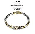 amp japan 17AO-406 Gradation Cavalry Chain Bracelet -Narrow-