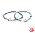 Sunku SK-207TQS/IDG STAR CONCHA BEADS BRACELET