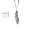 NORTH WORKSN-530 Feather Necklace